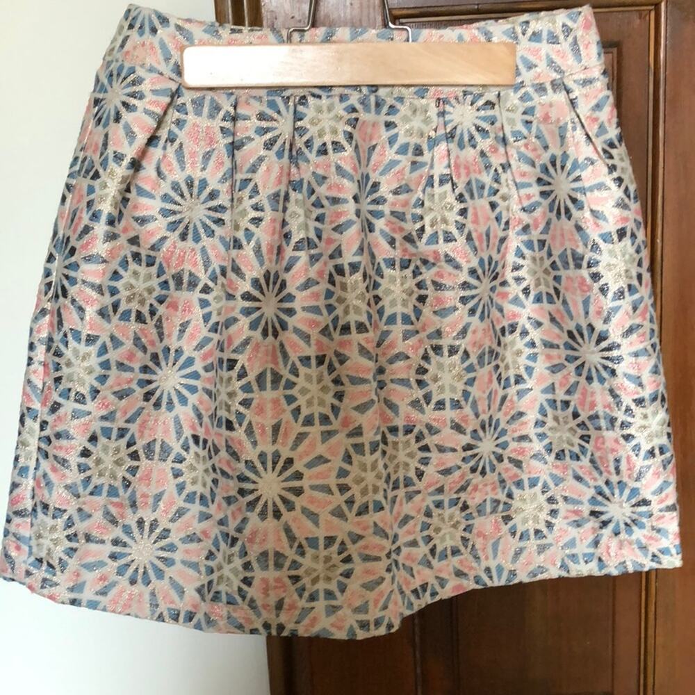 Miami | Patterned A-Line Skirt Size S